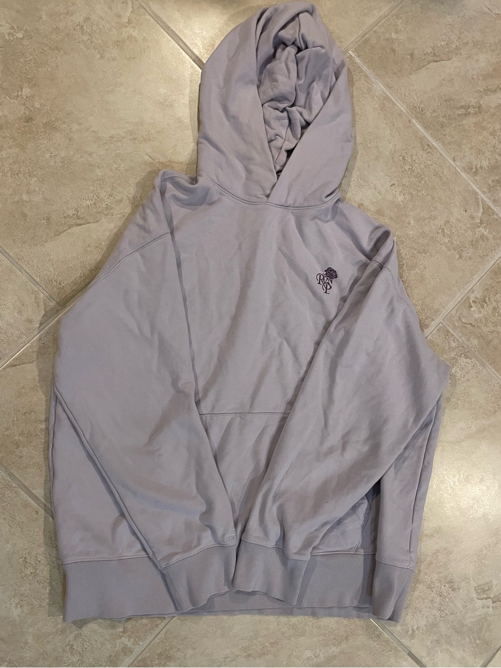 New Balance Men's Light Lavender Crewneck Hoodie